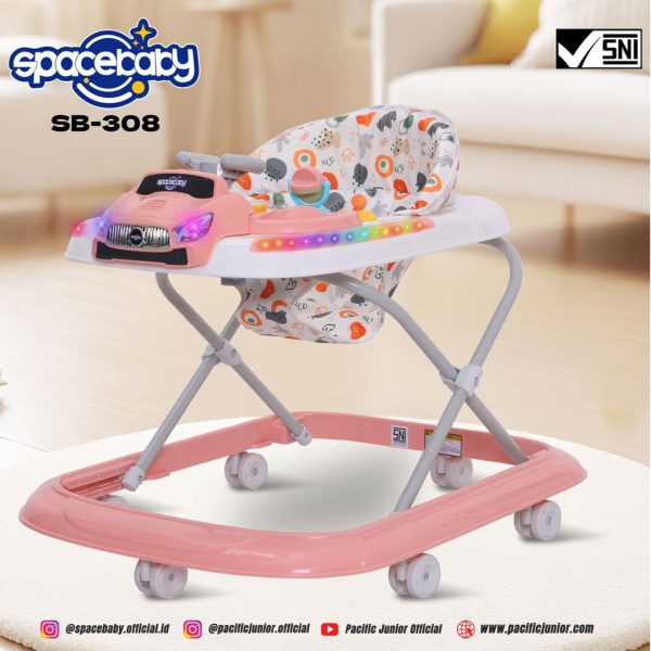 BABY WALKER SPACEBABY SB-308 (CAR) - Gambar 4