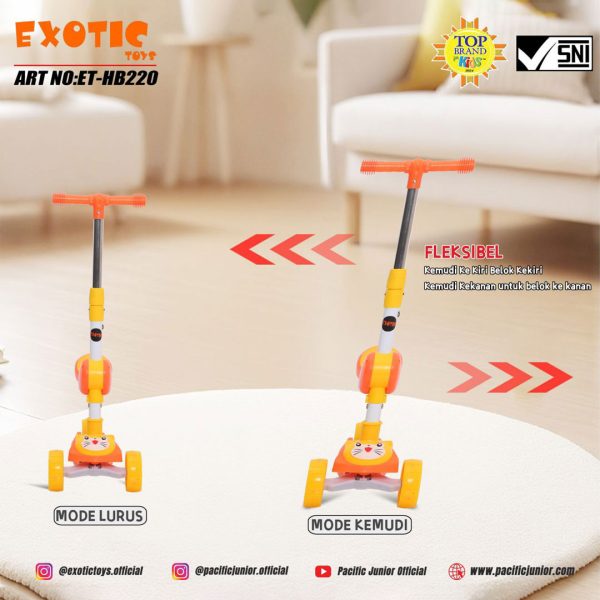 SCOOTER EXOTIC ET-HB220 - Gambar 4