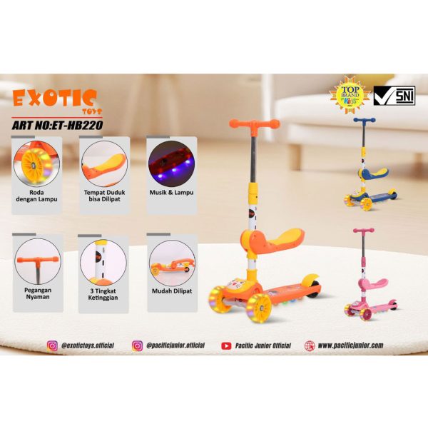 SCOOTER EXOTIC ET-HB220 - Gambar 5