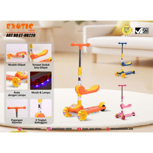 SCOOTER EXOTIC ET-HB220 - Gambar 6
