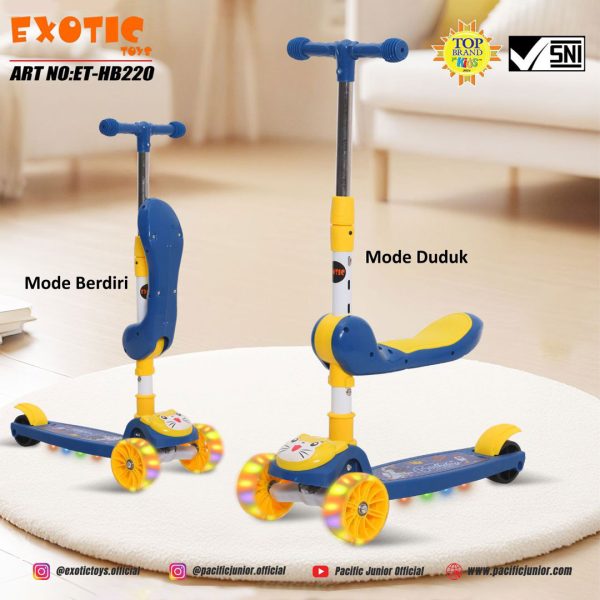 SCOOTER EXOTIC ET-HB220 - Gambar 3