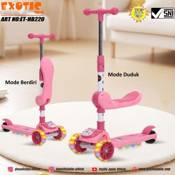 SCOOTER EXOTIC ET-HB220 - Gambar 2
