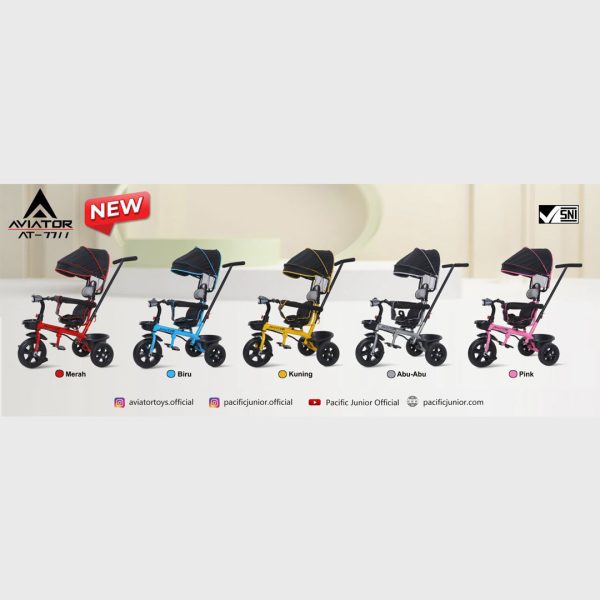 TRICYCLE AVIATOR AT-7711 (4 IN 1) - Gambar 11