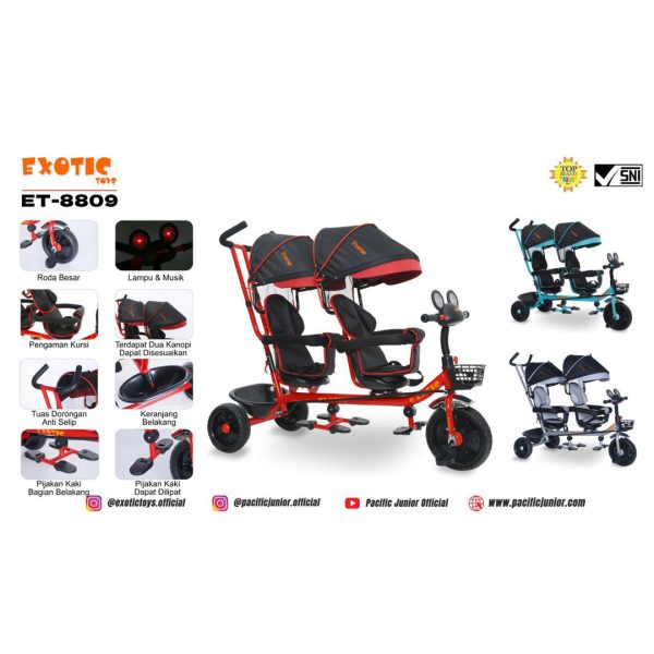 TRICYCLE EXOTIC ET-8809 - Gambar 4