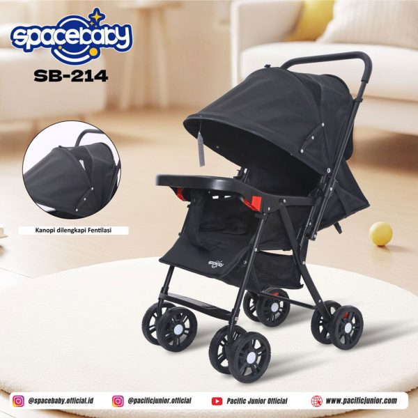 BABY STROLLER SPACEBABY SB-214 - Gambar 4