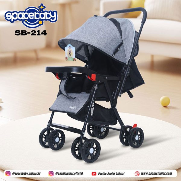 BABY STROLLER SPACEBABY SB-214 - Gambar 8