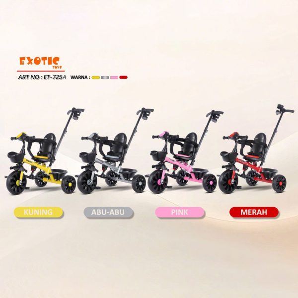 TRICYCLE EXOTIC ET-725A (3 IN 1) - Gambar 7