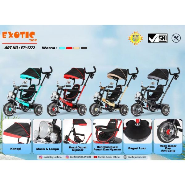 TRICYCLE EXOTIC ET-1272 - Gambar 5