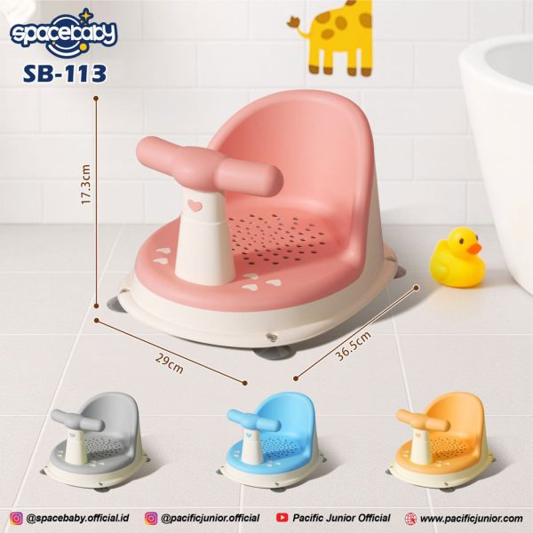 BABY BATH SEAT SPACEBABY SB-113 - Gambar 2