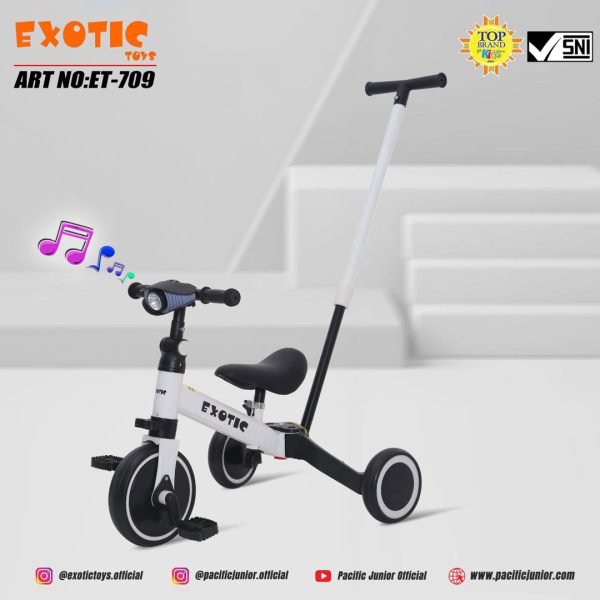 BALANCE BIKE EXOTIC ET-709 (4 IN 1 / MUSIC) - Gambar 6