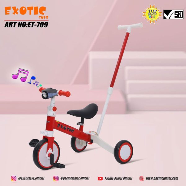 BALANCE BIKE EXOTIC ET-709 (4 IN 1 / MUSIC)