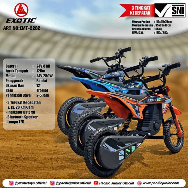 MOTOR TRAIL MINI EXOTIC EMT-2282 - Gambar 7