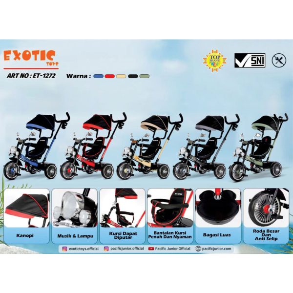 TRICYCLE EXOTIC ET-1272 - Gambar 6