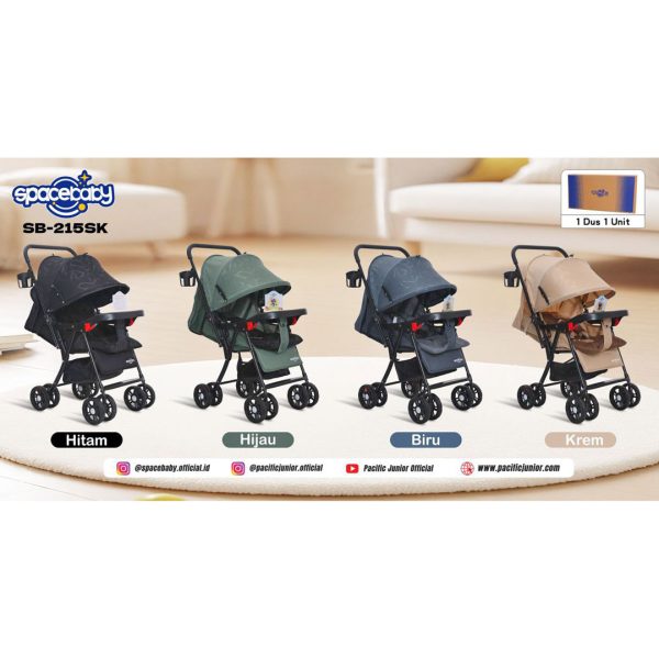 BABY STROLLER SPACEBABY SB-215 SK - Gambar 13