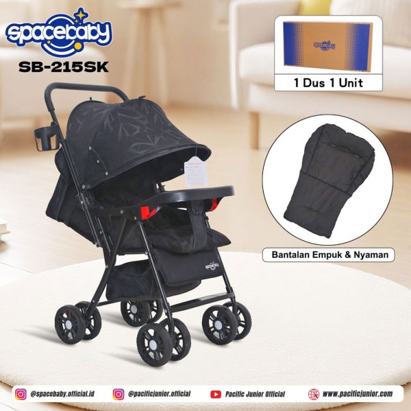 BABY STROLLER SPACEBABY SB-215 SK - Gambar 2