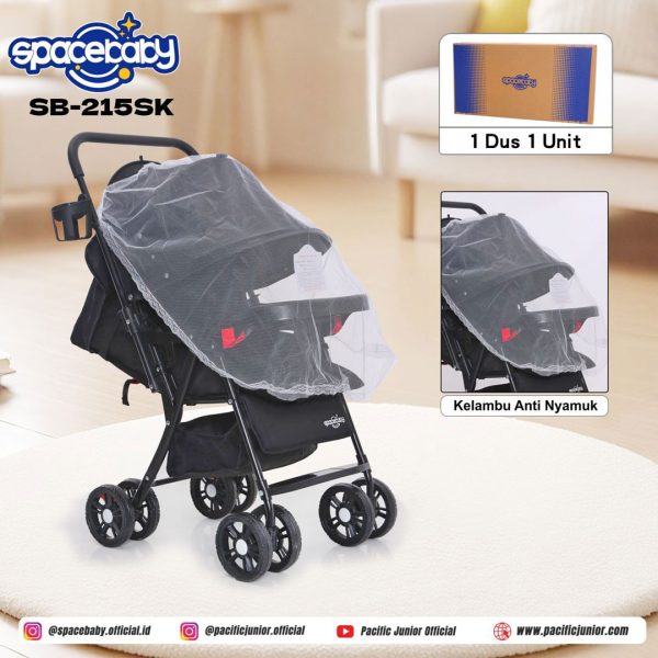 BABY STROLLER SPACEBABY SB-215 SK - Gambar 8