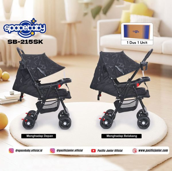BABY STROLLER SPACEBABY SB-215 SK - Gambar 4