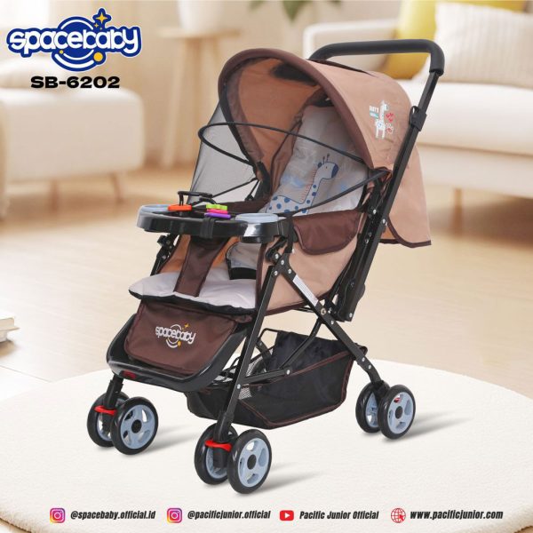 BABY STROLLER SPACEBABY SB-6202