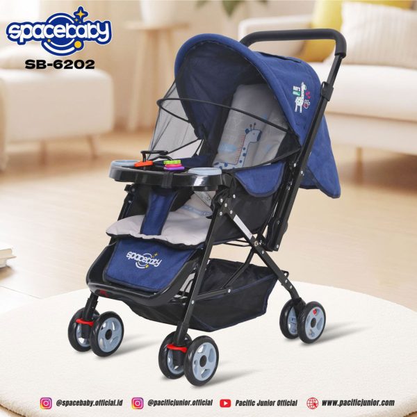BABY STROLLER SPACEBABY SB-6202 - Gambar 8
