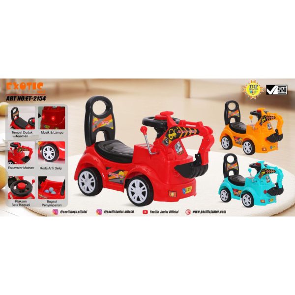 RIDE ON EXOTIC ET-2154 (EXCAVATOR) - Gambar 4