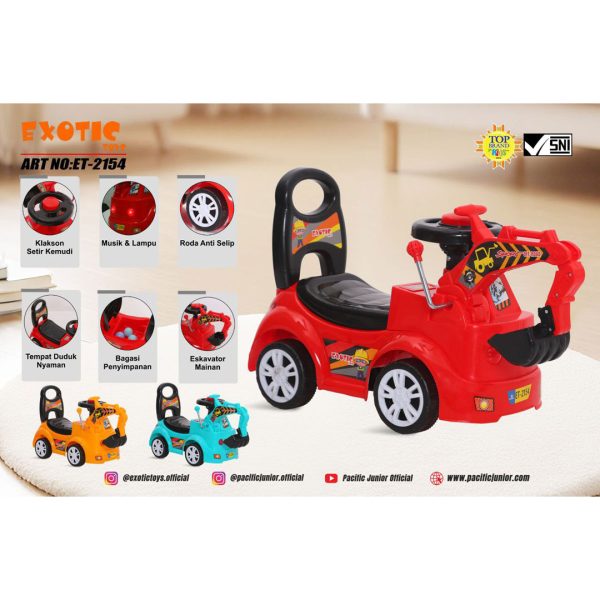 RIDE ON EXOTIC ET-2154 (EXCAVATOR) - Gambar 3