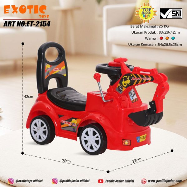 RIDE ON EXOTIC ET-2154 (EXCAVATOR) - Gambar 2
