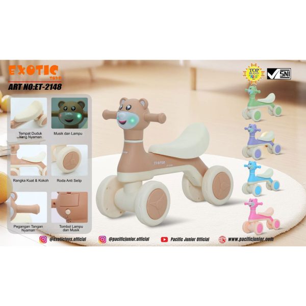 RIDE ON EXOTIC ET-2148 (BEAR) - Gambar 4