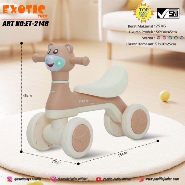 RIDE ON EXOTIC ET-2148 (BEAR) - Gambar 3