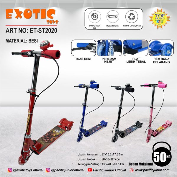SCOOTER EXOTIC ET-ST2020 - Gambar 5