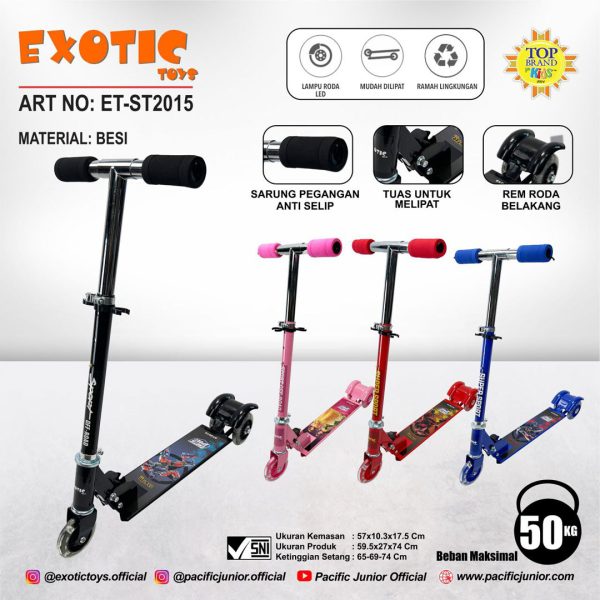 SCOOTER EXOTIC ET-ST2015 - Gambar 5