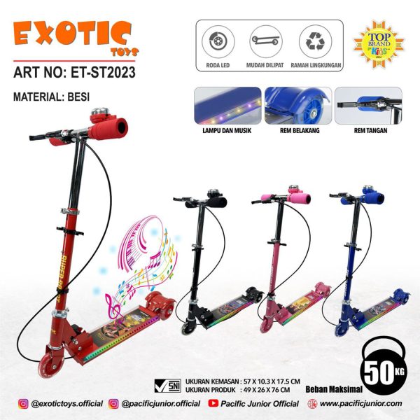 SCOOTER EXOTIC ET-ST2023 - Gambar 5