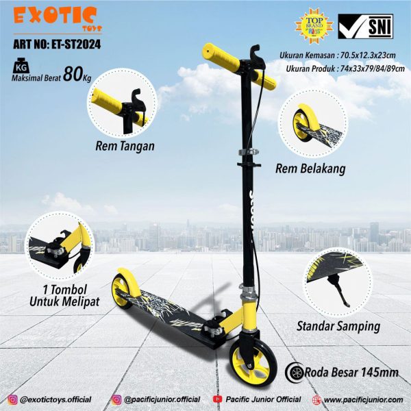 SCOOTER EXOTIC ET-ST2024 - Gambar 2
