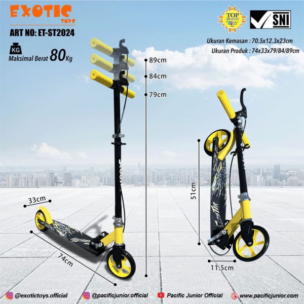 SCOOTER EXOTIC ET-ST2024 - Gambar 3
