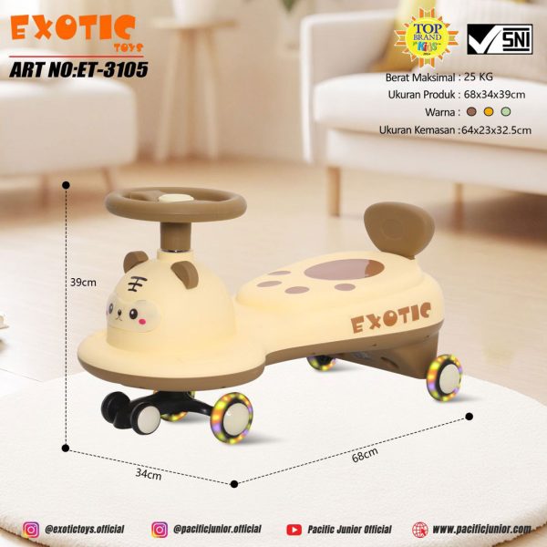 SWING CAR EXOTIC ET-3105 (TIGER) - Gambar 2