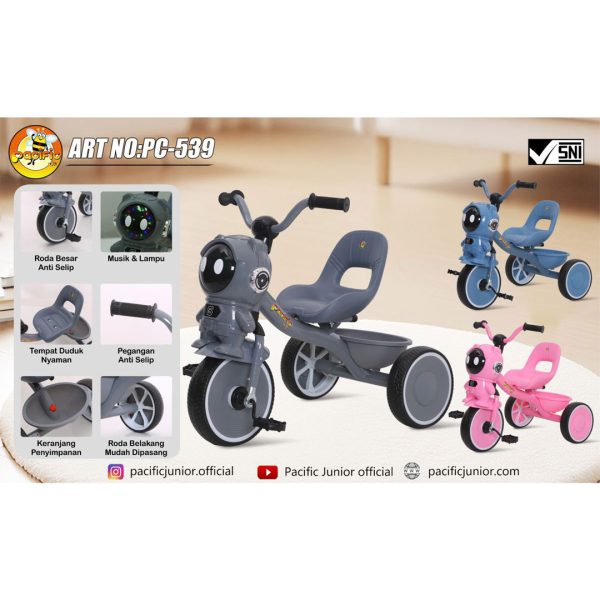 TRICYCLE PACIFIC JR PC-539 (ASTRONOT) - Gambar 2