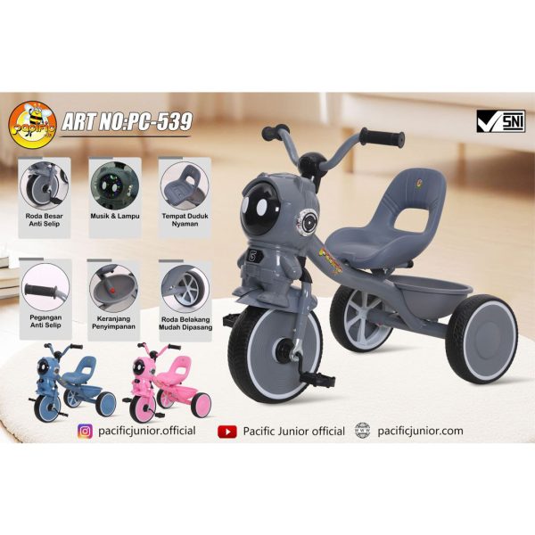 TRICYCLE PACIFIC JR PC-539 (ASTRONOT) - Gambar 3