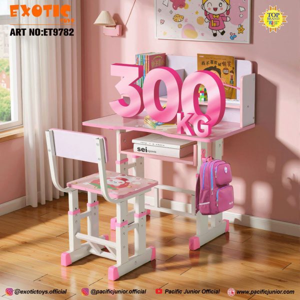 STUDY TABLE SET EXOTIC ET-9782 - Gambar 5