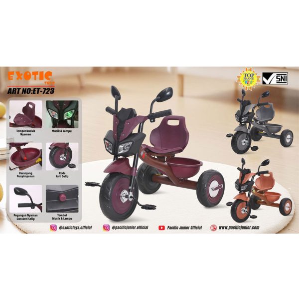 TRICYCLE EXOTIC ET-723 - Gambar 4