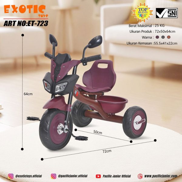 TRICYCLE EXOTIC ET-723 - Gambar 2