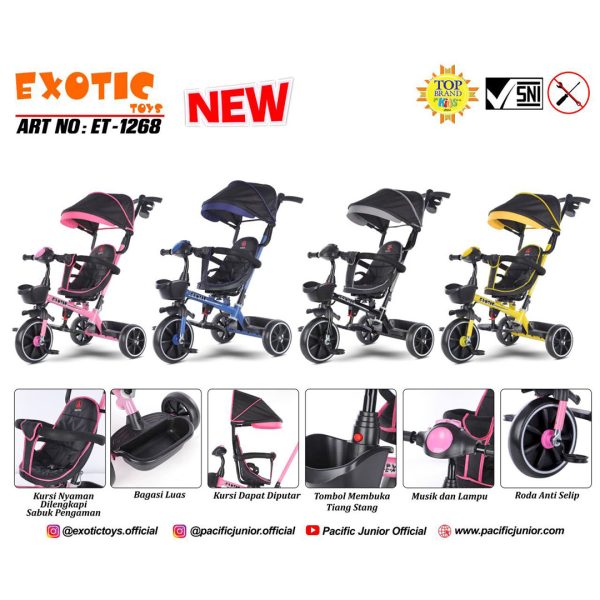 TRICYCLE EXOTIC ET-1268 - Gambar 6