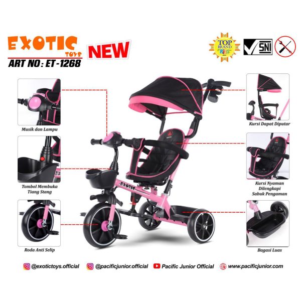 TRICYCLE EXOTIC ET-1268 - Gambar 2