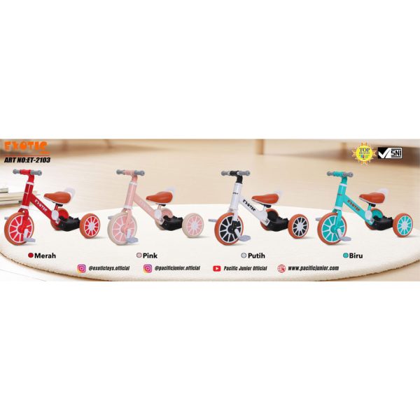 BALANCE BIKE EXOTIC ET-2103 - Gambar 9