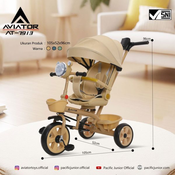 TRICYCLE AVIATOR AT-7913 - Gambar 2