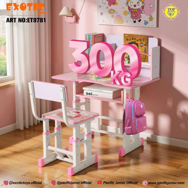 STUDY TABLE SET EXOTIC ET-9781 - Gambar 2