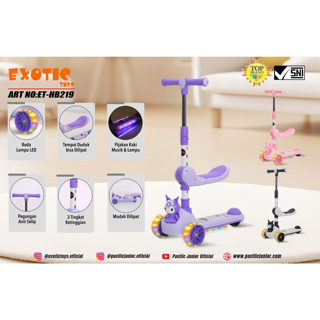 SCOOTER EXOTIC ET-HB219 - Gambar 4